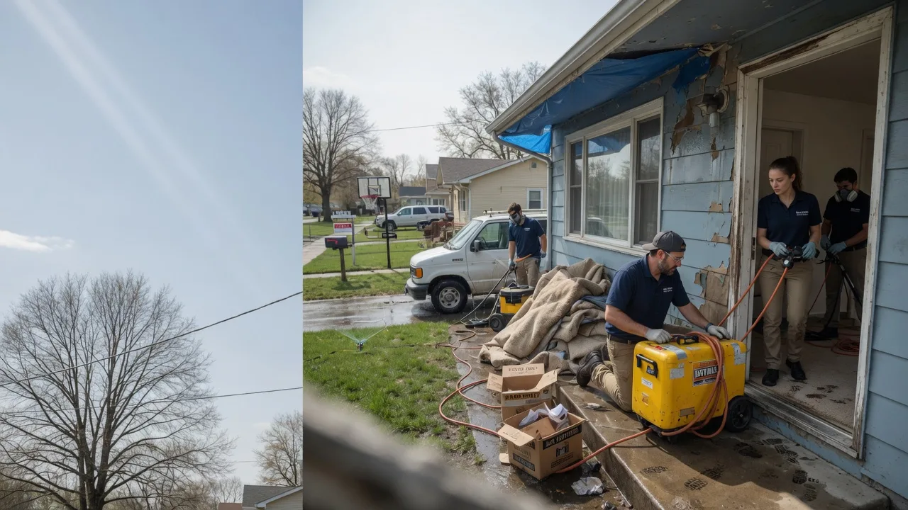 Basement Flood Cleanup in Columbus, KY near me